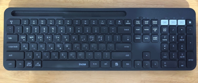 MX Keys S 전체 레이아웃