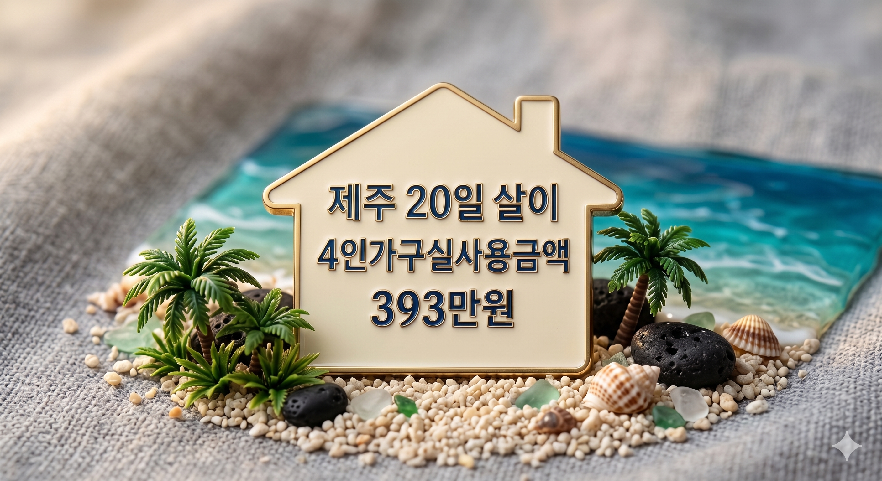 제주 가족 여행비용 — 4인 20일, 393만원으로 마친 실전 기록