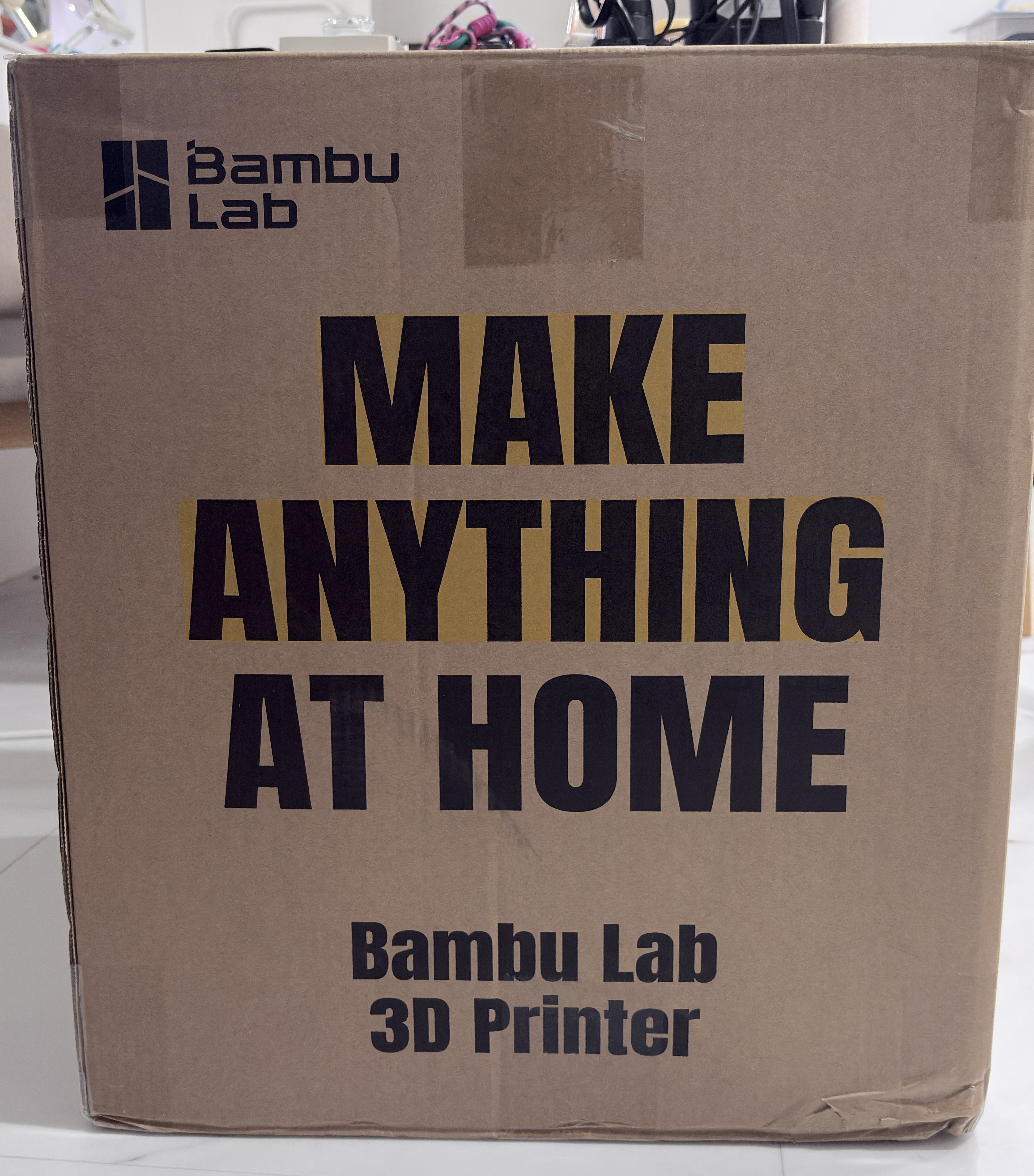 Bambu Lab 3D Printer 박스 측면